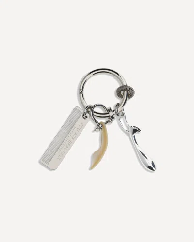 Benedetta Bruzziches Chatelaine Petite Keychain In Silver