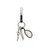 Benedetta Bruzziches Women Chatelaine Petite Miroir Keychain In Black
