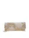 Benedetta Bruzziches Kate Chain-link Clutch Bag In Silver