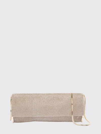 Benedetta Bruzziches Clutch Woman Color Brown In Neutral
