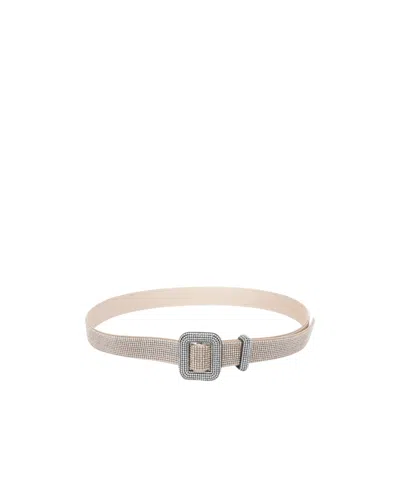 Benedetta Bruzziches Crystal Belt In Multi