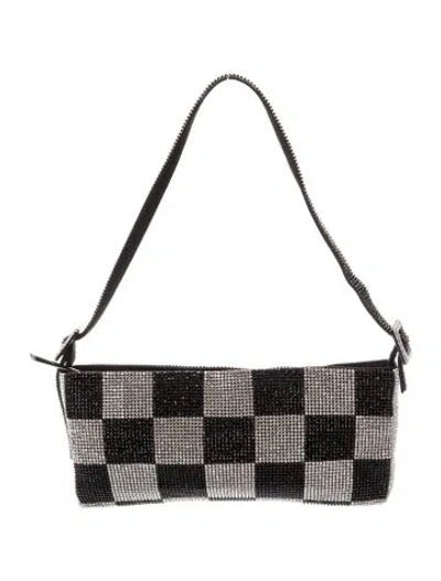 Pre-owned Benedetta Bruzziches Crystal Clutch In Black/metallic