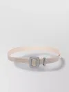 Benedetta Bruzziches Diamond Square Buckle Belt With Rhinestone Embellishment
