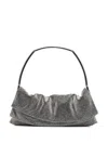Benedetta Bruzziches Crystal-embellished Shoulder Bag In Silber