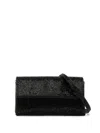 Benedetta Bruzziches Crystal-embellished Tote Bag In Black