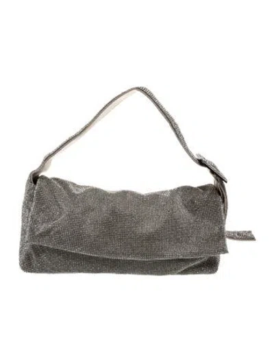 Pre-owned Benedetta Bruzziches Crystal Hobo In Black