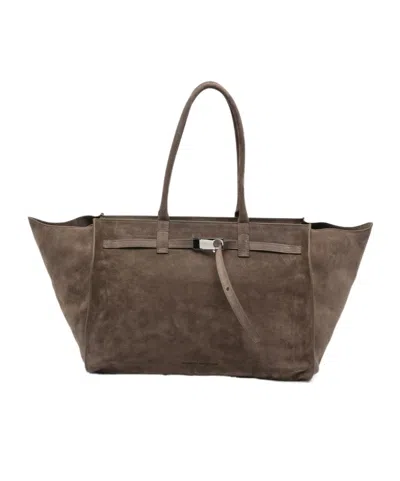 Benedetta Bruzziches Double Lift Tote In Brown