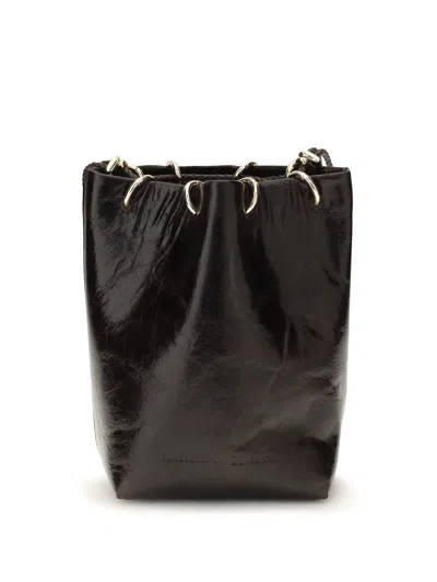 Benedetta Bruzziches Doudou Petite Suede Bucket Bag In After Dark