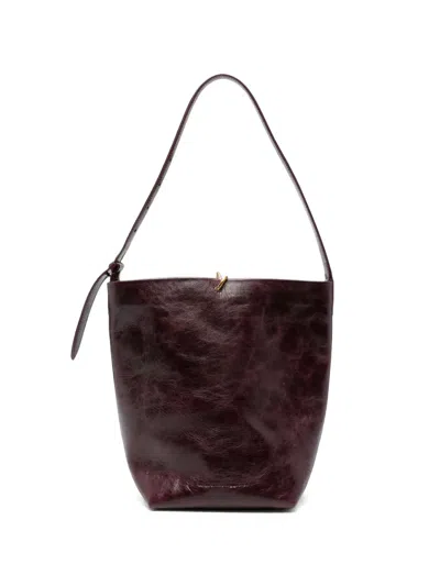 Benedetta Bruzziches Doudou Tout Le Jour Shoulder Bag In Red