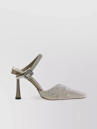 Benedetta Bruzziches Out Of Office Pumps Silver