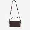 Benedetta Bruzziches Suede Shoulder Bag In Brown