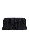 Benedetta Bruzziches Venus Rhinestone-embellished Clutch Bag In Black