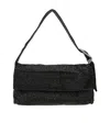 Benedetta Bruzziches Vitty La Mignon Embellished Shoulder Bag In Black