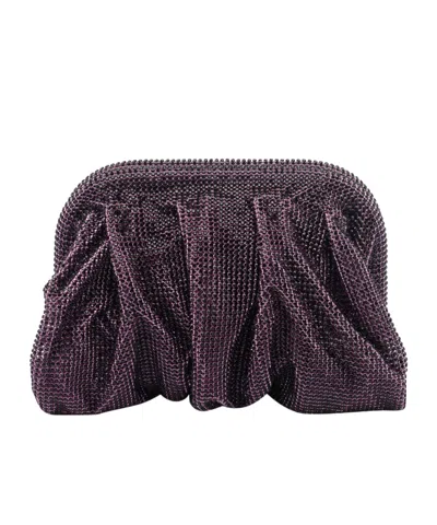 Benedetta Bruzziches Frame Clutch In Purple