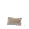 Benedetta Bruzziches La Petite Your Best Friend Clutch Bag In Gray