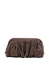 Benedetta Bruzziches Grande Venus Clutch In Brown