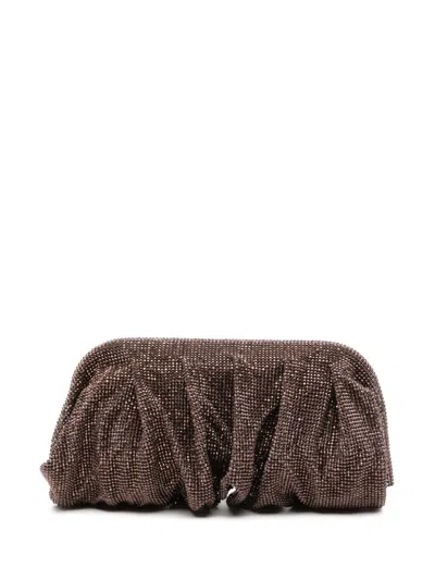 Benedetta Bruzziches Grande Venus Clutch In Brown