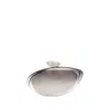 Benedetta Bruzziches Crystal-embellished Clutch Bag In Gray
