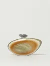 Benedetta Bruzziches Womens Armonia Organic-shape Acrylic Clutch Bag Alma In Green