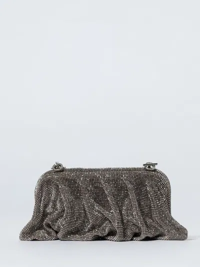BENEDETTA BRUZZICHES HANDBAG BENEDETTA BRUZZICHES WOMAN COLOR SILVER,H42809061