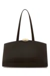 Benedetta Bruzziches Serena Clasp Shoulder Bag In Brown