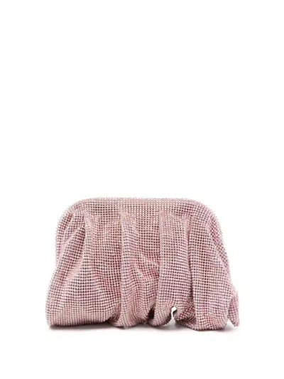 Benedetta Bruzziches Venus La Petite Crystal Clutch In Nude & Neutrals