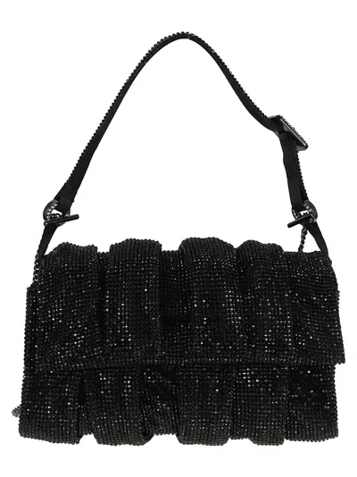 Benedetta Bruzziches Iris James Bond Shoulder Bag In Black