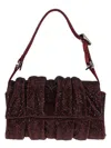 Benedetta Bruzziches Iris Miss Crystal-embellished Shoulder Bag In Purple