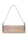 Benedetta Bruzziches Womens Rosa Joy Rhinestone-embellished Mesh Shoulder Bag In Pink