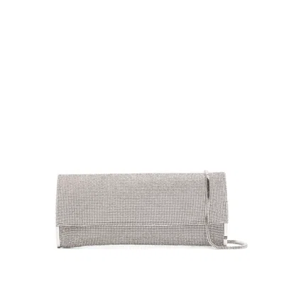 Benedetta Bruzziches Kate Clutch Bag In Silver
