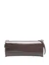 Benedetta Bruzziches Kate Leather Clutch Bag In Brown