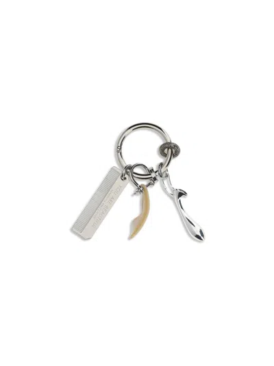 Benedetta Bruzziches Chatelaine Petite Keychain In Metallic
