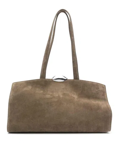 BENEDETTA BRUZZICHES KHAKI TOTE BAG