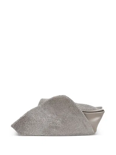 Benedetta Bruzziches La Bisbetica Domata Clutch Bag In Silver
