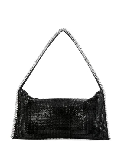 Benedetta Bruzziches La Grande Your Best Friend Embellished Shoulder Bag In Black