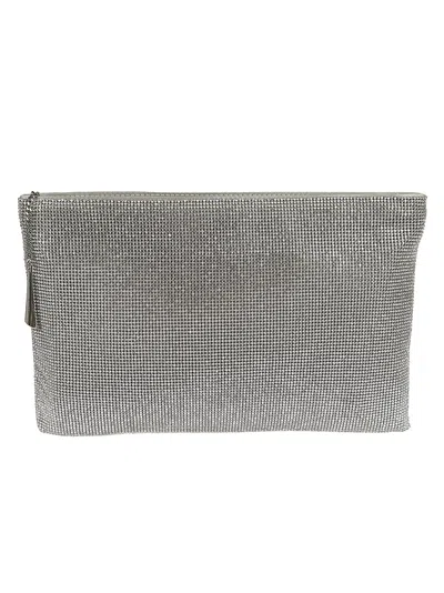 Benedetta Bruzziches Women's Silver-tone Embellished Zippered Bag In Multicolor