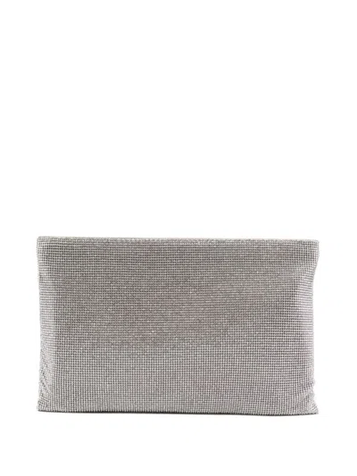 Benedetta Bruzziches La Luisa Clutch Bag In Silver