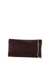 Benedetta Bruzziches La Petite Your Best Friend Clutch Bag In Black