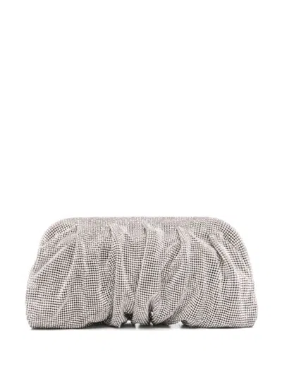 Benedetta Bruzziches Large Venus Clutch Bag In Silver