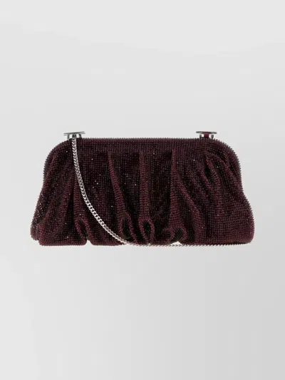 Benedetta Bruzziches Large Venus Clutch Chain Strap