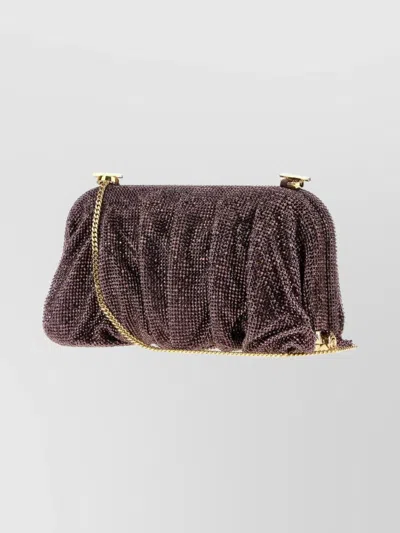 BENEDETTA BRUZZICHES LARGE VENUS CLUTCH CHAIN STRAP