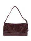 Benedetta Bruzziches Large Vitty Crystal-embellished Shoulder Bag In Red