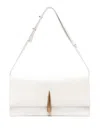 Benedetta Bruzziches Leather Shoulder Bag In White