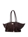 Benedetta Bruzziches Leather Tote Bag In Brown
