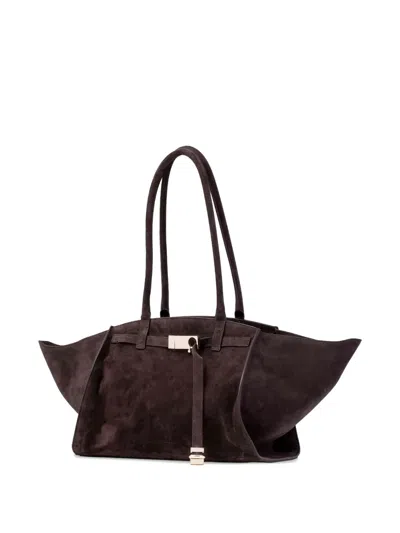Benedetta Bruzziches Leather Tote Bag In Brown