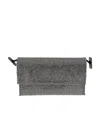 Benedetta Bruzziches Embellished All-over Flap Shoulder Bag In Black