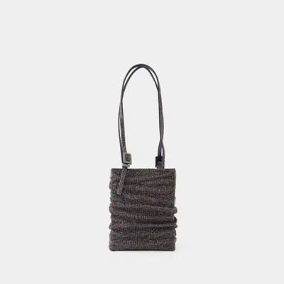 Benedetta Bruzziches Lollo La Grande Shoulder Bag -  - Hematite In Purple