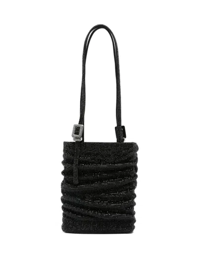 Benedetta Bruzziches Lollo La Grande Shoulder Bag In Black