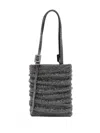 Benedetta Bruzziches Lollo La Grande Shoulder Bag In Grey