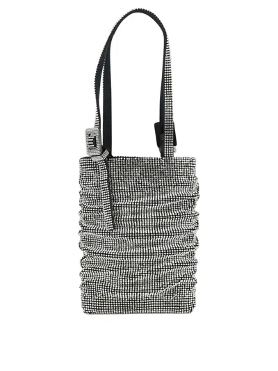 Benedetta Bruzziches "lollo La Petite" Handbag In Silver